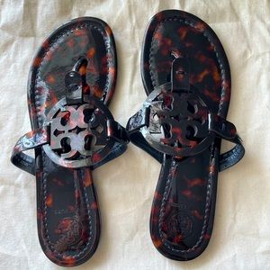 NWOB Tory Burch Miller Patent Leather Sandal
